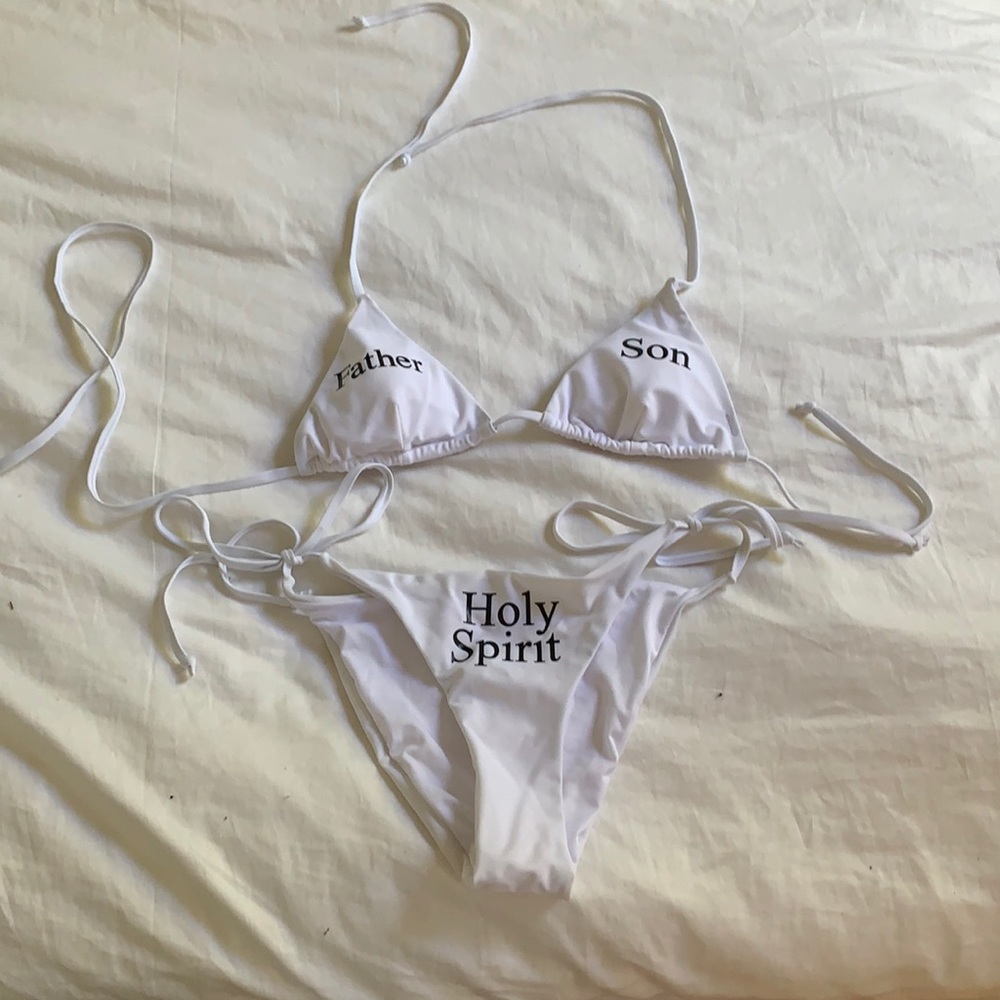 PRAYING bikini 👙 *brand new* never worn *